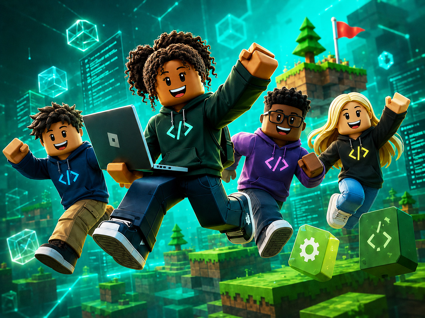 Roblox Dev Camp hero art